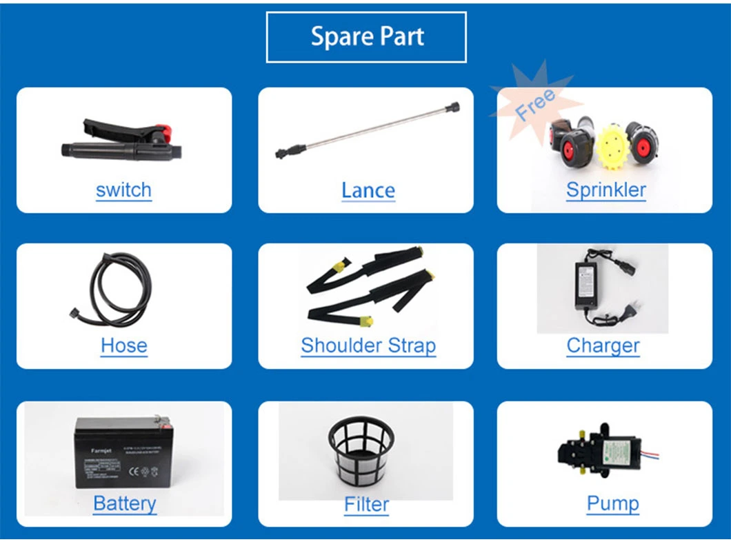 16L Battery Knapsack Agriculture Sprayer